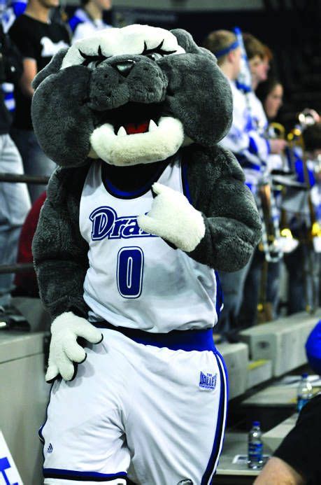 drake university bulldog mascot